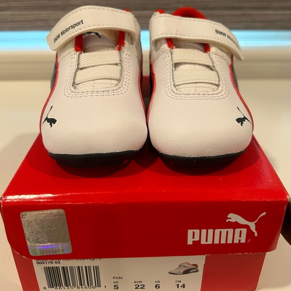NWT Puma BMW Motorsport Kids Shoes - Picture 2 of 7